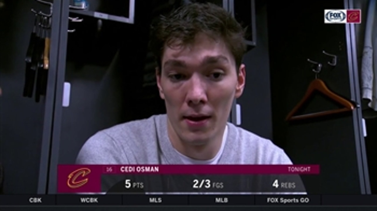 Cavs rookie Cedi Osman on meaningful minutes: 'If I help the team, I'm the happiest guy'