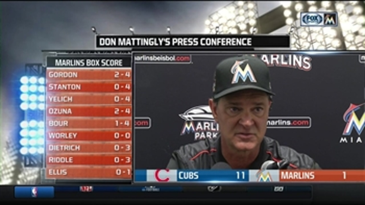 Marlins' Don Mattingly: 'It seemed like that kind of night'