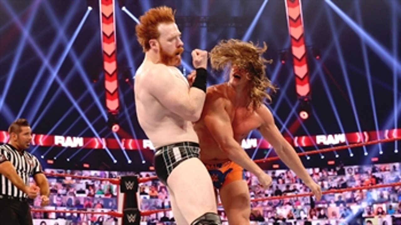 Riddle vs. Sheamus - Winner Advances to Triple Threat Match for WWE Title opportunity: Raw, Nov. 23, 2020