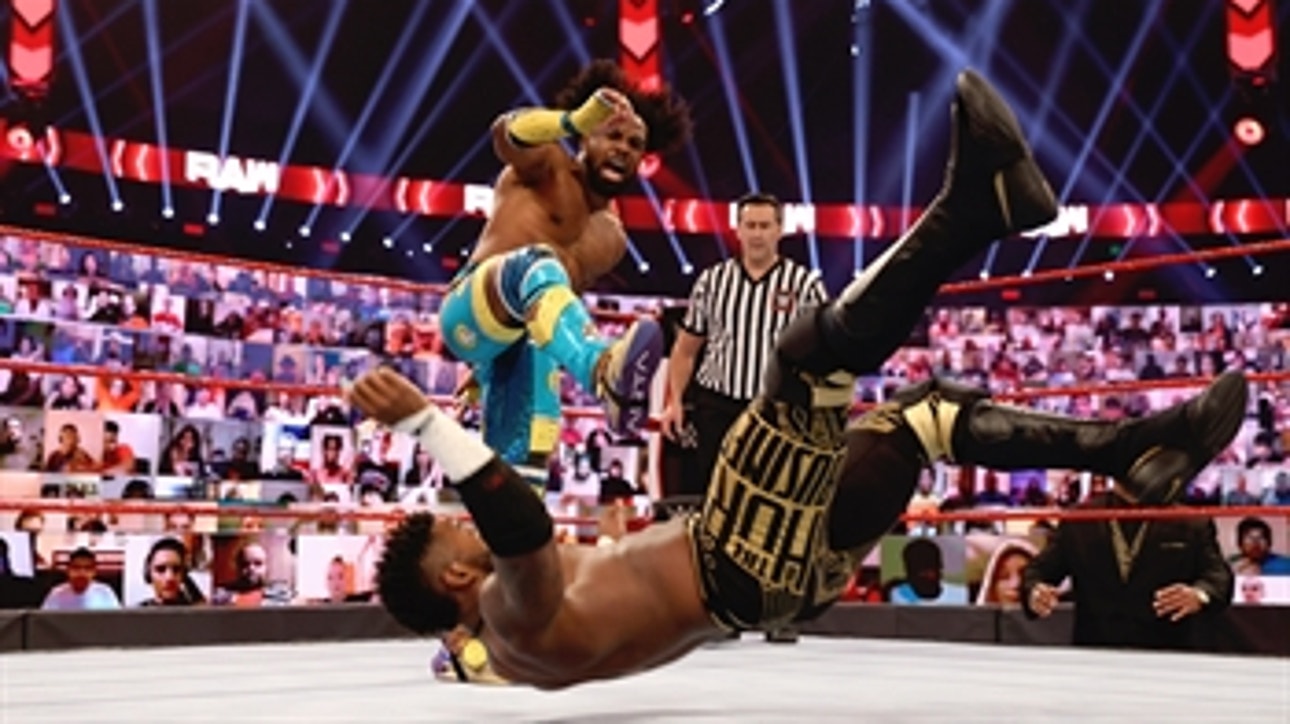 The New Day vs. Shelton Benjamin & Cedric Alexander – Raw Tag Team Championship Match: Raw, Nov. 23, 2020