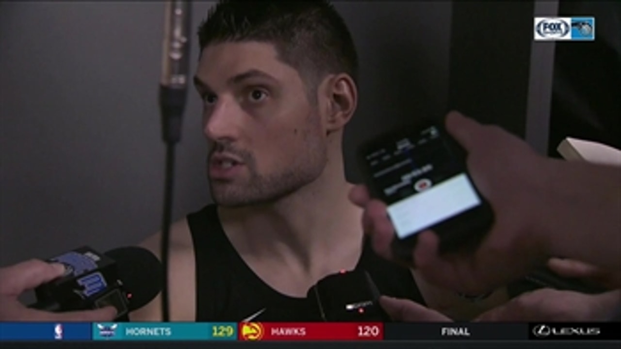 Nikola Vucevic: 'It was a big win for us. Now we gotta build on it'