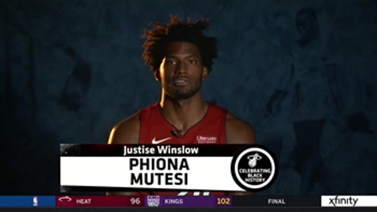 Black History Month: Miami Heat's Justise Winslow on Phiona Mutesi