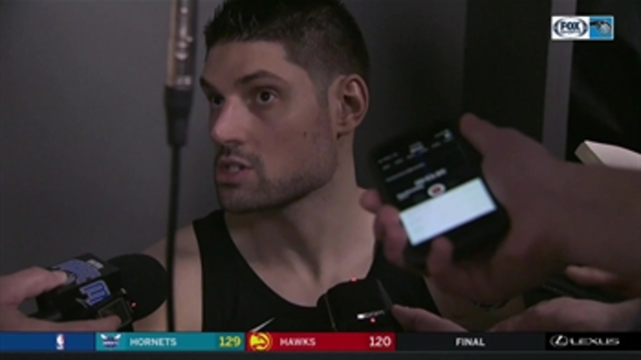 Nikola Vucevic: 'It was a big win for us. Now we gotta build on it'