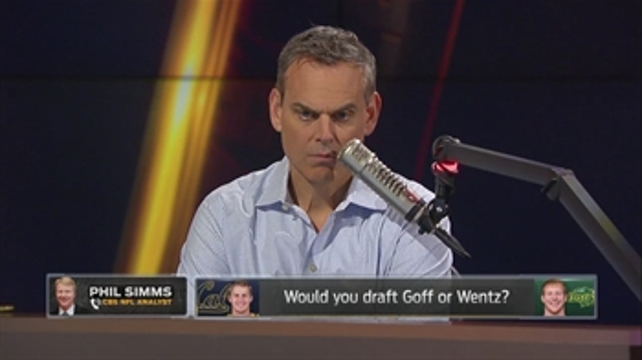 Phil Simms thinks Carson Wentz is the most talented QB in the NFL Draft - 'The Herd'