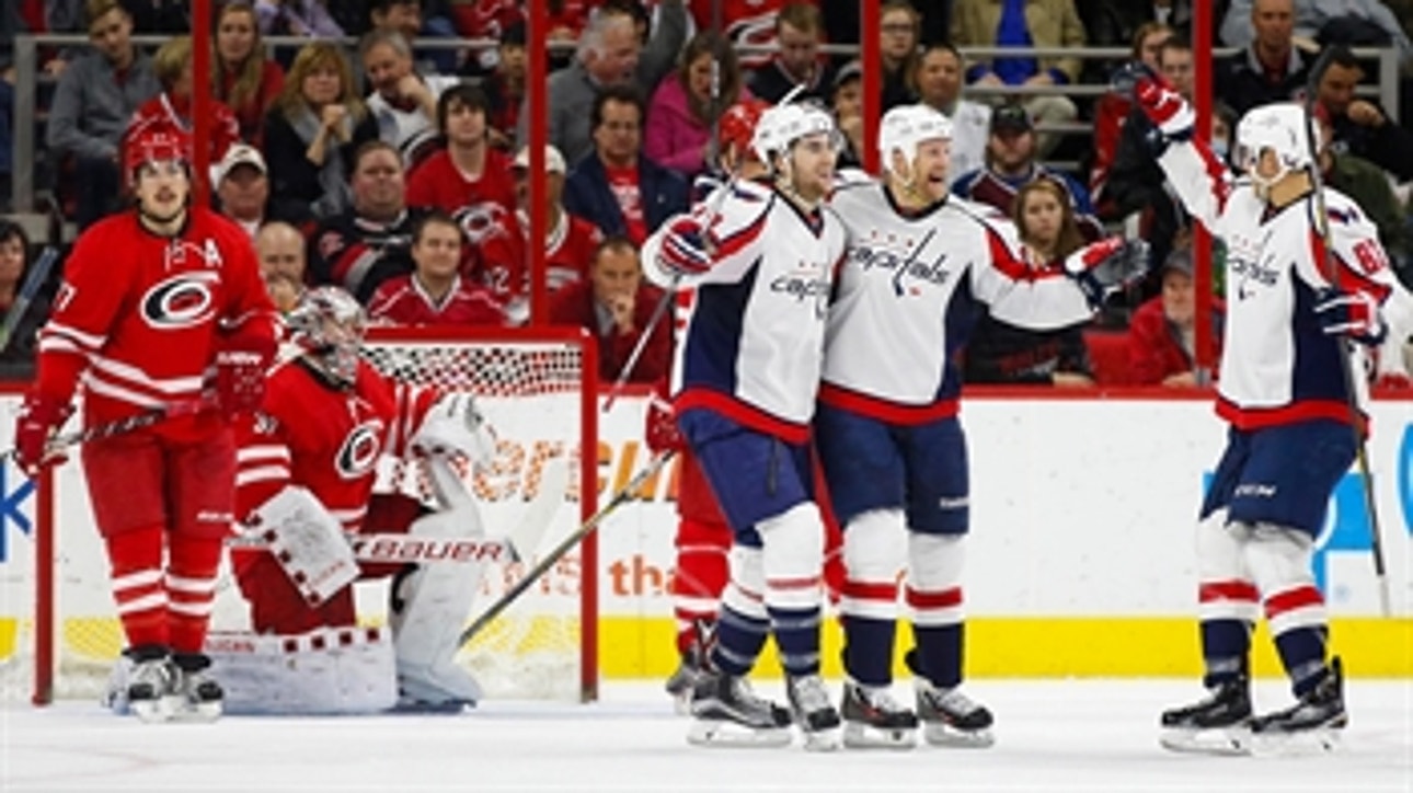 Hurricanes suffer 2-1 loss to Capitals