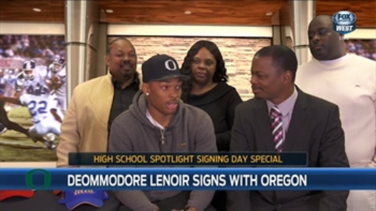 DB Deommodore Lenoir taking his many talents to Oregon