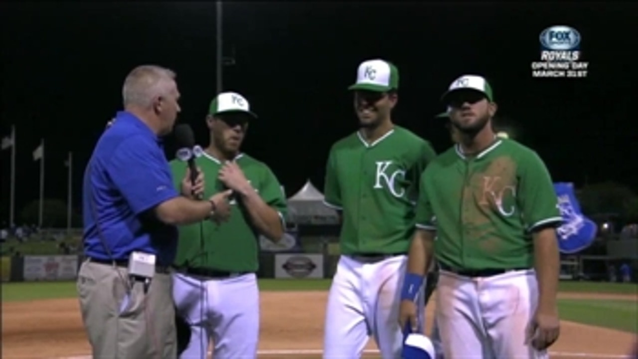 Royals postgame after St. Pat's Day win
