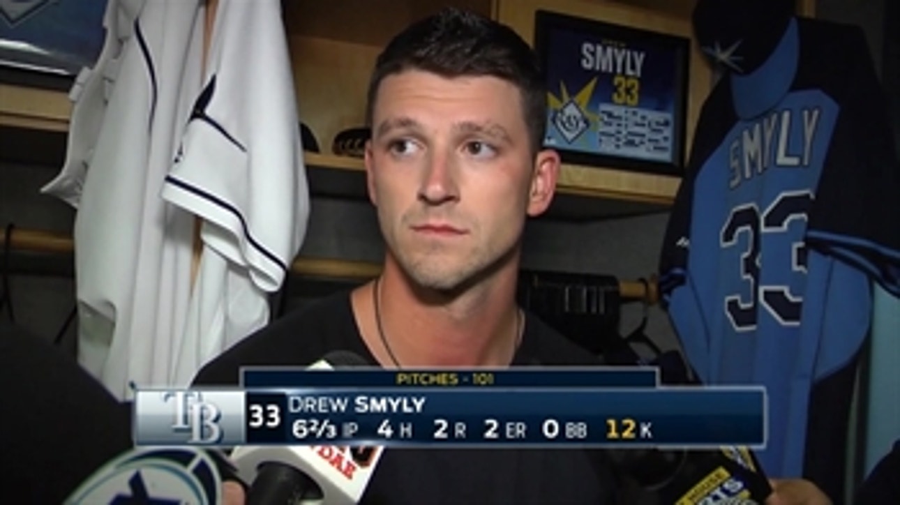 Drew Smyly throws career-high 12 strikeouts in Rays victory