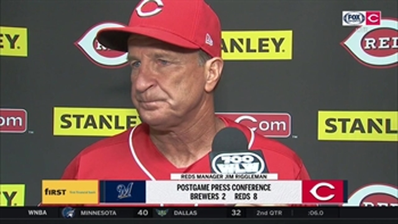 There's no secret sauce for Riggleman, Reds