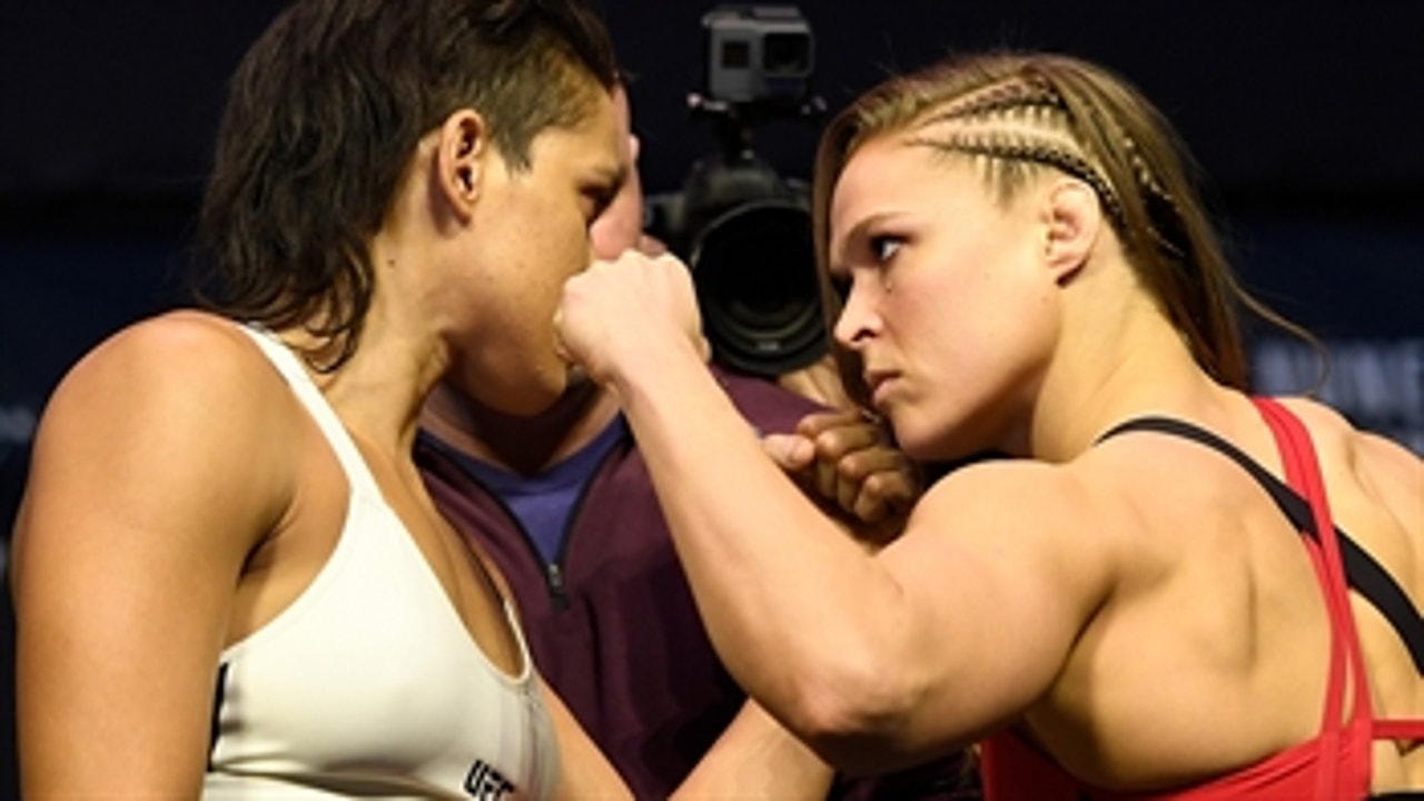 Ronda Rousey vs. Amanda Nunes ' UFC 207 WEIGH IN