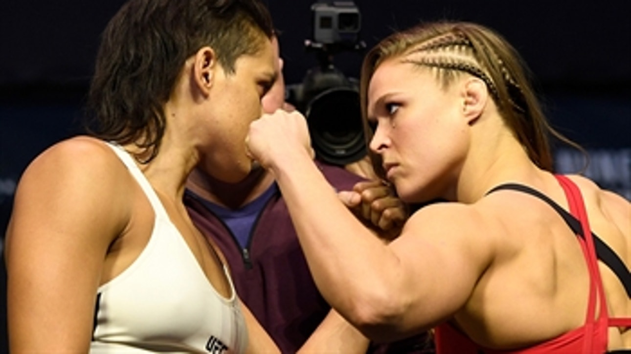 Ronda Rousey vs. Amanda Nunes ' UFC 207 WEIGH IN