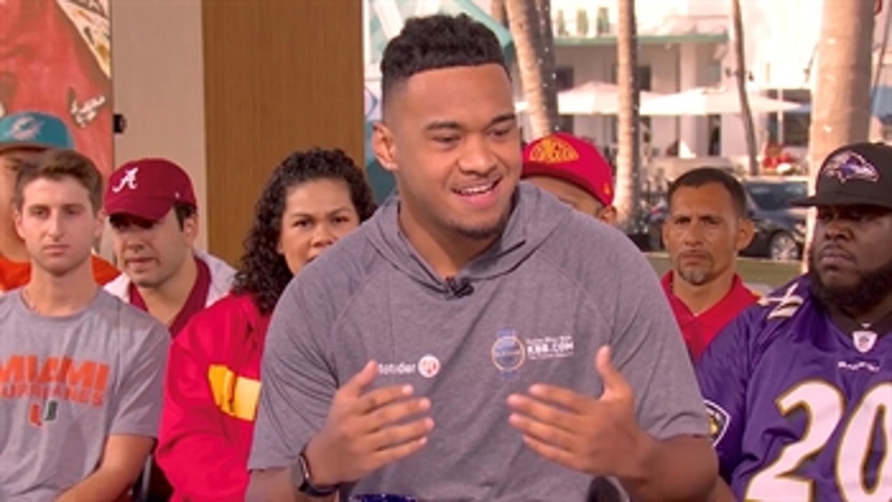 Tua Tagovailoa joins Nick and Doug to talk about the NFL Draft and his future in the league ' LIVE FROM MIAMI