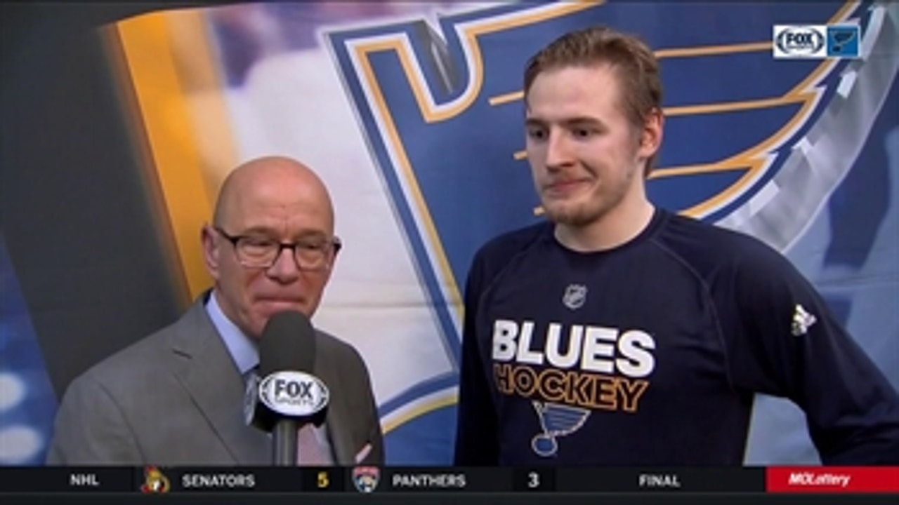 Barbashev after Blues beat Ducks: 'Now we feel really good about our game'