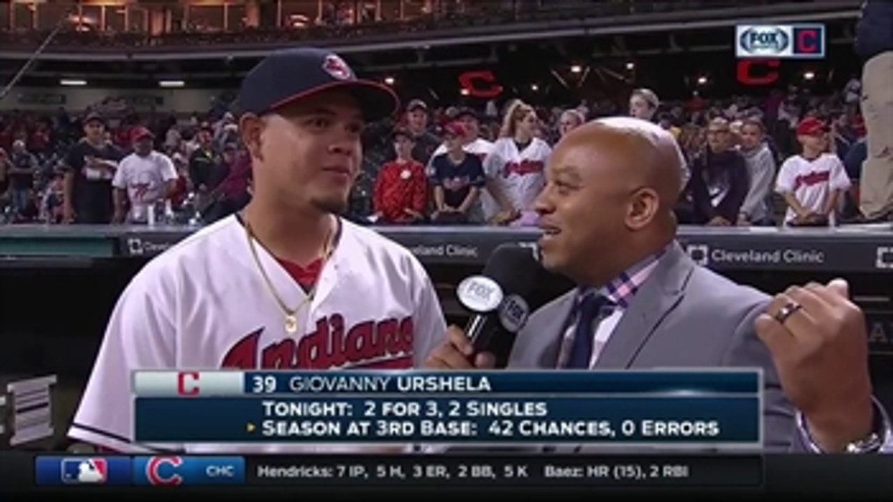 Gio looks back on a great night at the hot corner & feels comfortable with Tribe