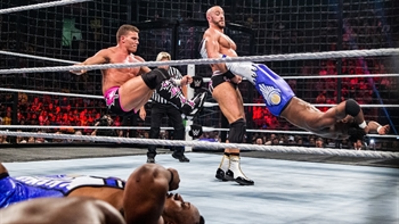 WWE Tag Team Title Elimination Chamber Match: WWE Elimination Chamber 2015 (Full Match)