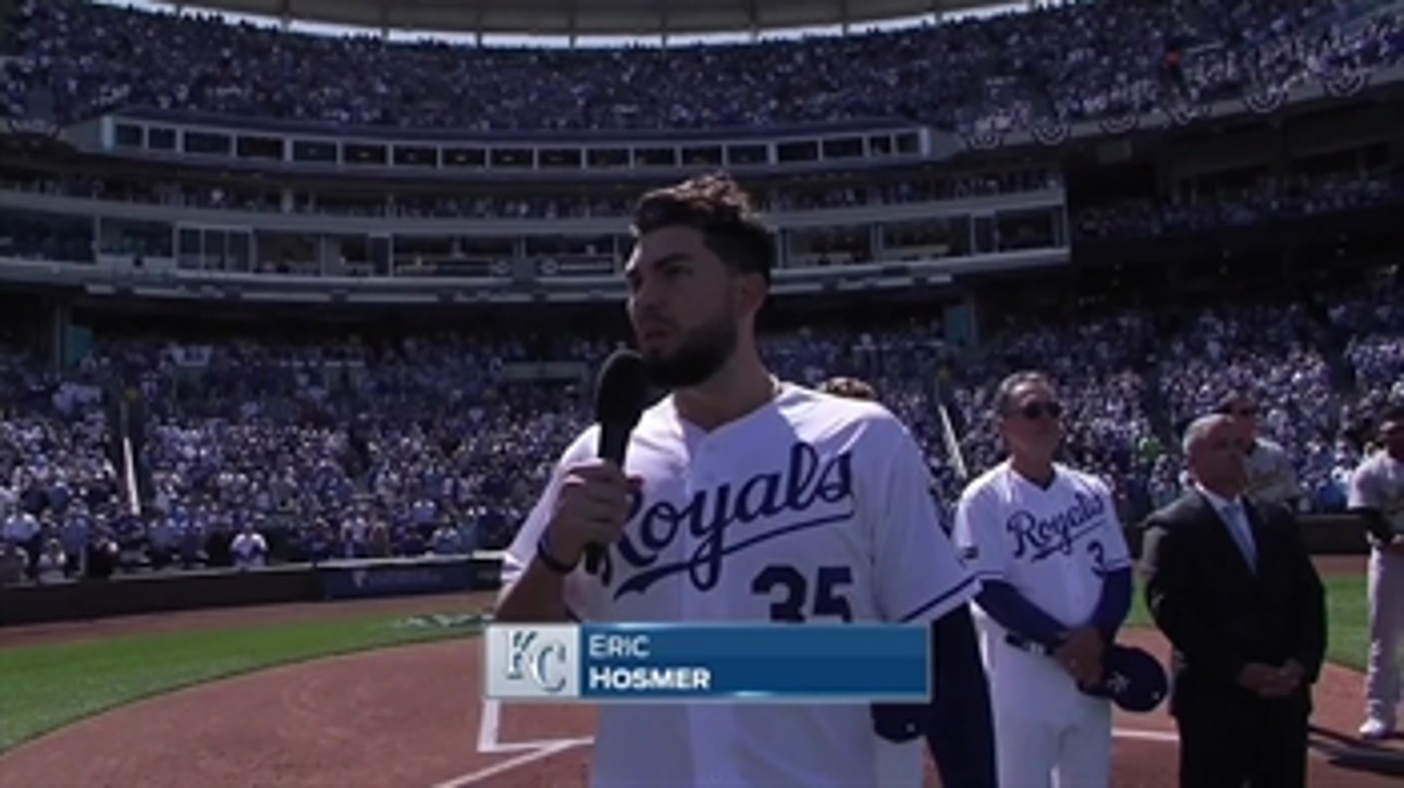 Hosmer speaks about Ventura on behalf of Royals -- and fans