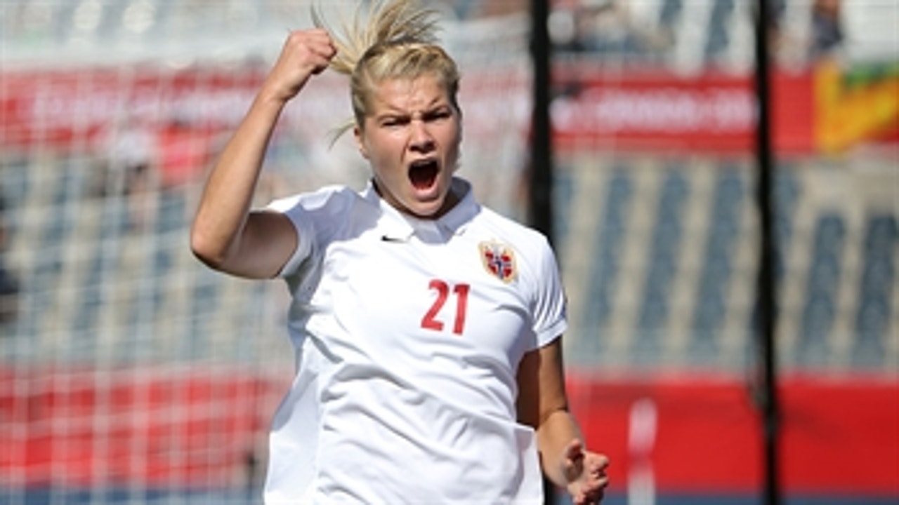 Hegerberg gives Norway 2-0 lead - FIFA Women's World Cup 2015 Highlights