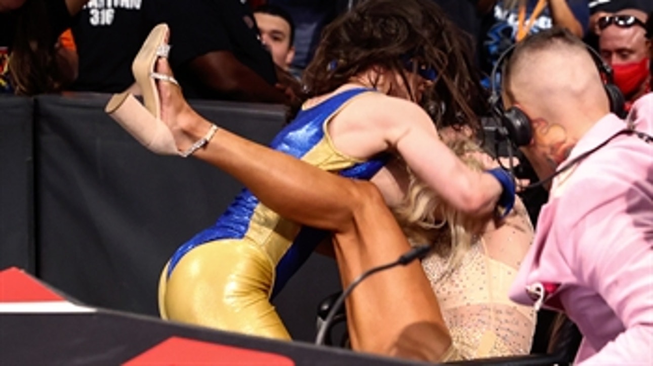 Nikki A.S.H. and Rhea Ripley launch attack on Charlotte Flair: Raw, Aug. 16, 2021