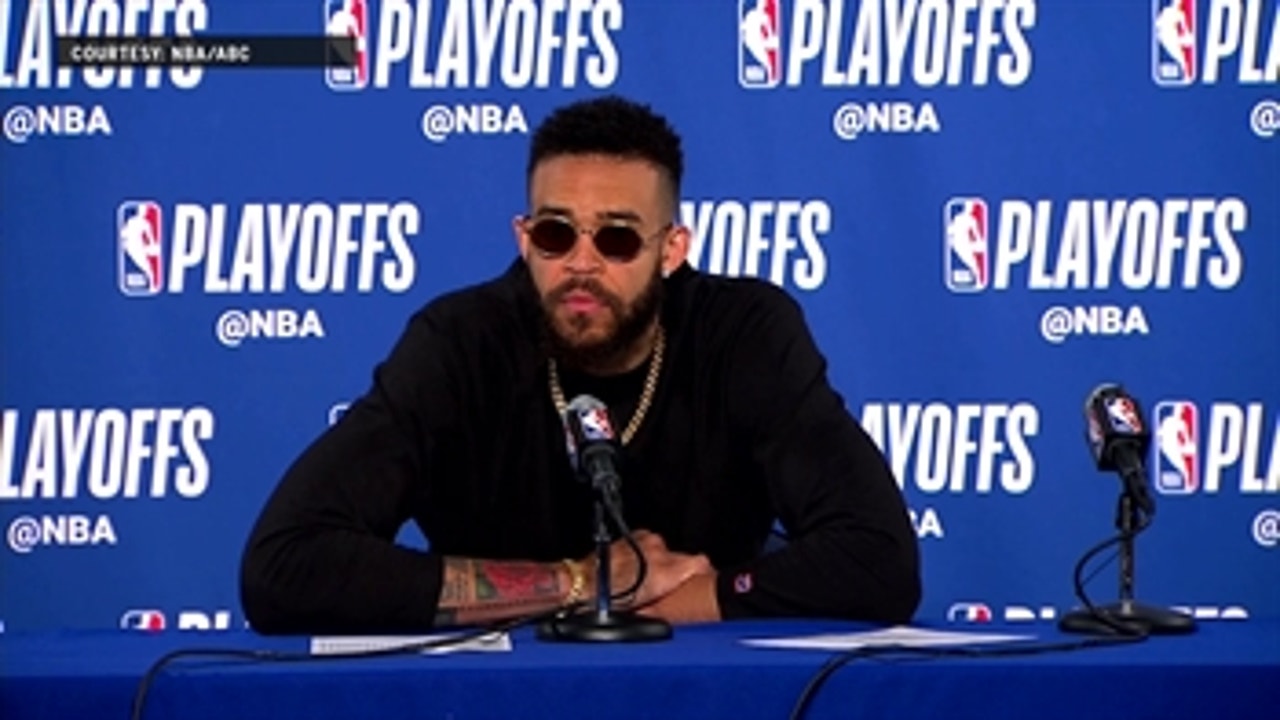 Javale McGee on Warriors Game 1 win ' Spurs at Warriors