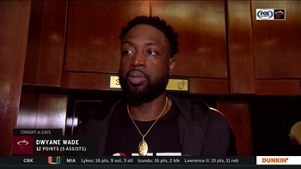 Dwyane Wade impressed with team win, how Heat are cooking with playoffs on the horizon