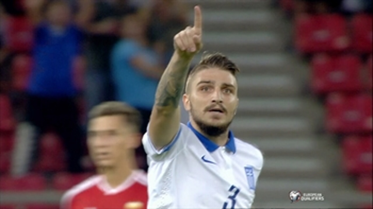 Stafylidis' strike puts Greece in front ' Euro 2016 Qualifiers Highlights