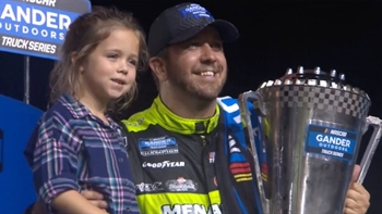 Trophy Presentation: Matt Crafton wins the 2019 NASCAR Gander Outdoor Truck Series Championship