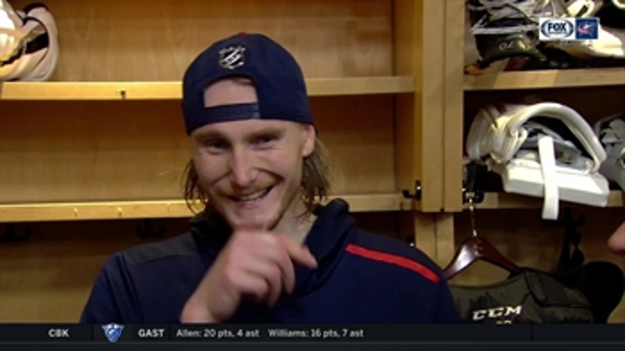 Korpi jokes about teammates being extra goaltenders after great OT performance