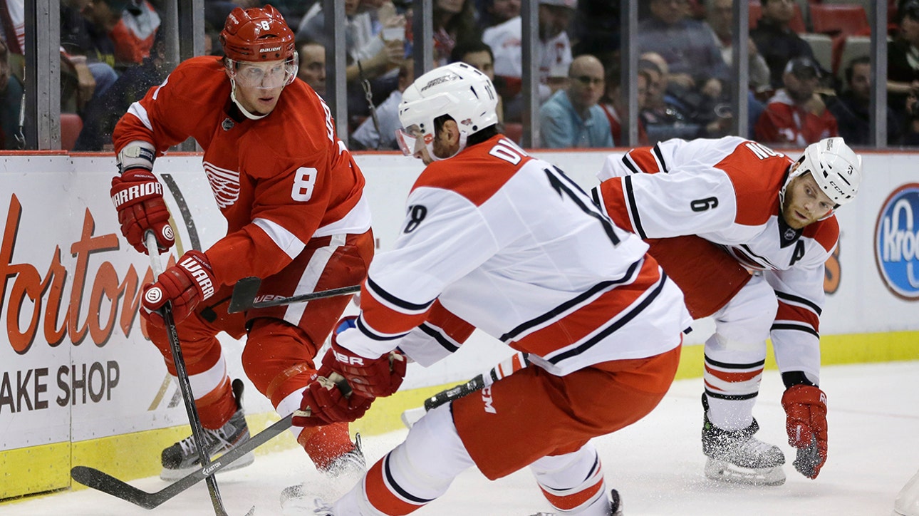 Canes fall to Red Wings