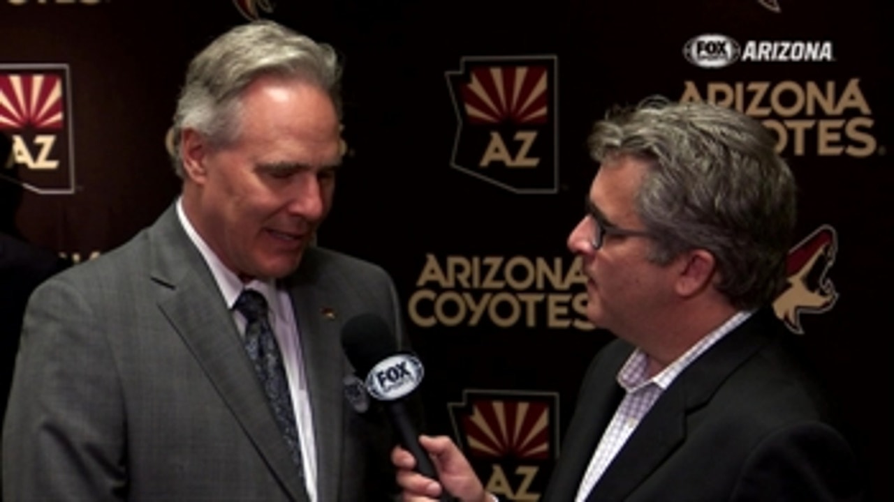 Steve Patterson returns to Arizona as Coyotes president
