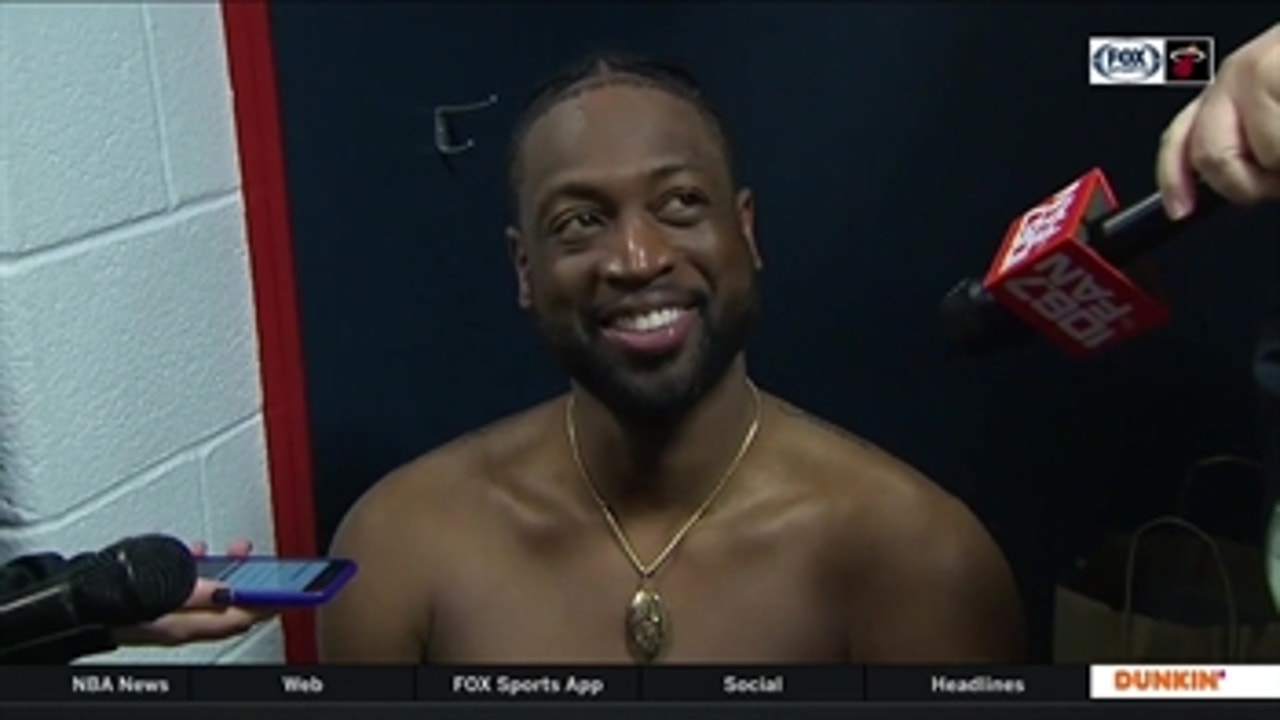 Dwyane Wade reflects on his last game in the nation's capital