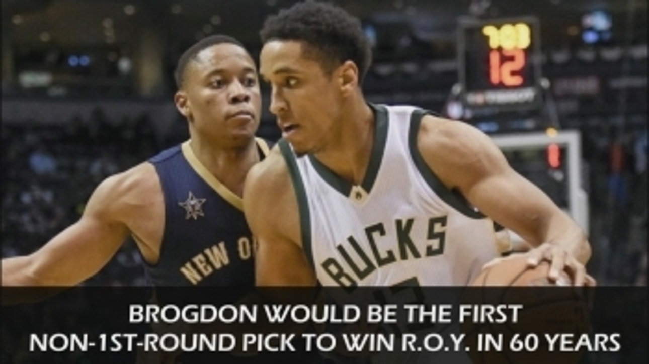 Brogdon could be historic Rookie of the Year winner