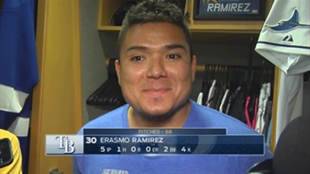 Erasmo Ramirez goes five strong innings in Rays win