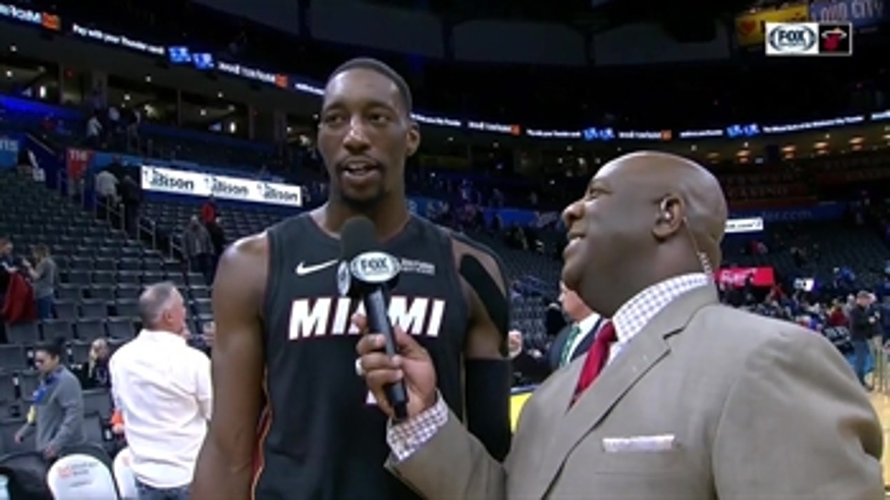 Bam Adebayo: 'My teammates kept feeding me—they knew I had the hot hand'