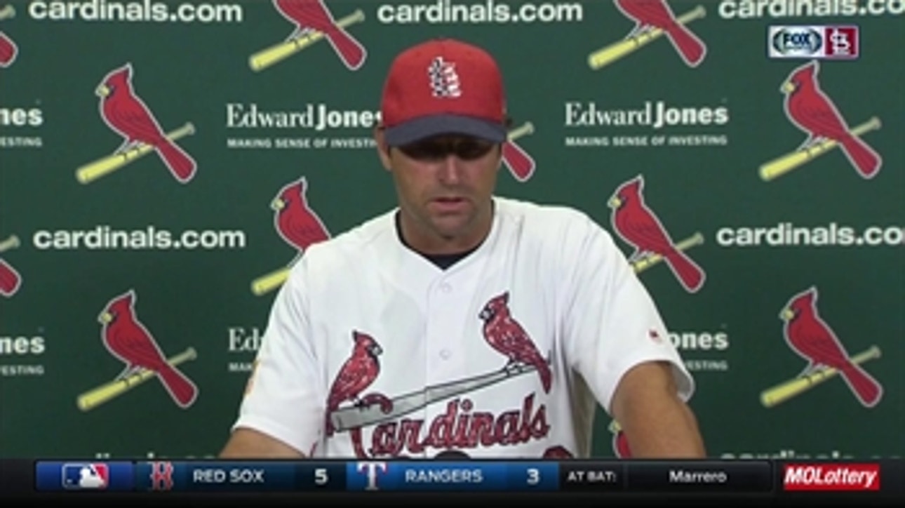 Matheny on Pham's big day: 'He's just in a good place'