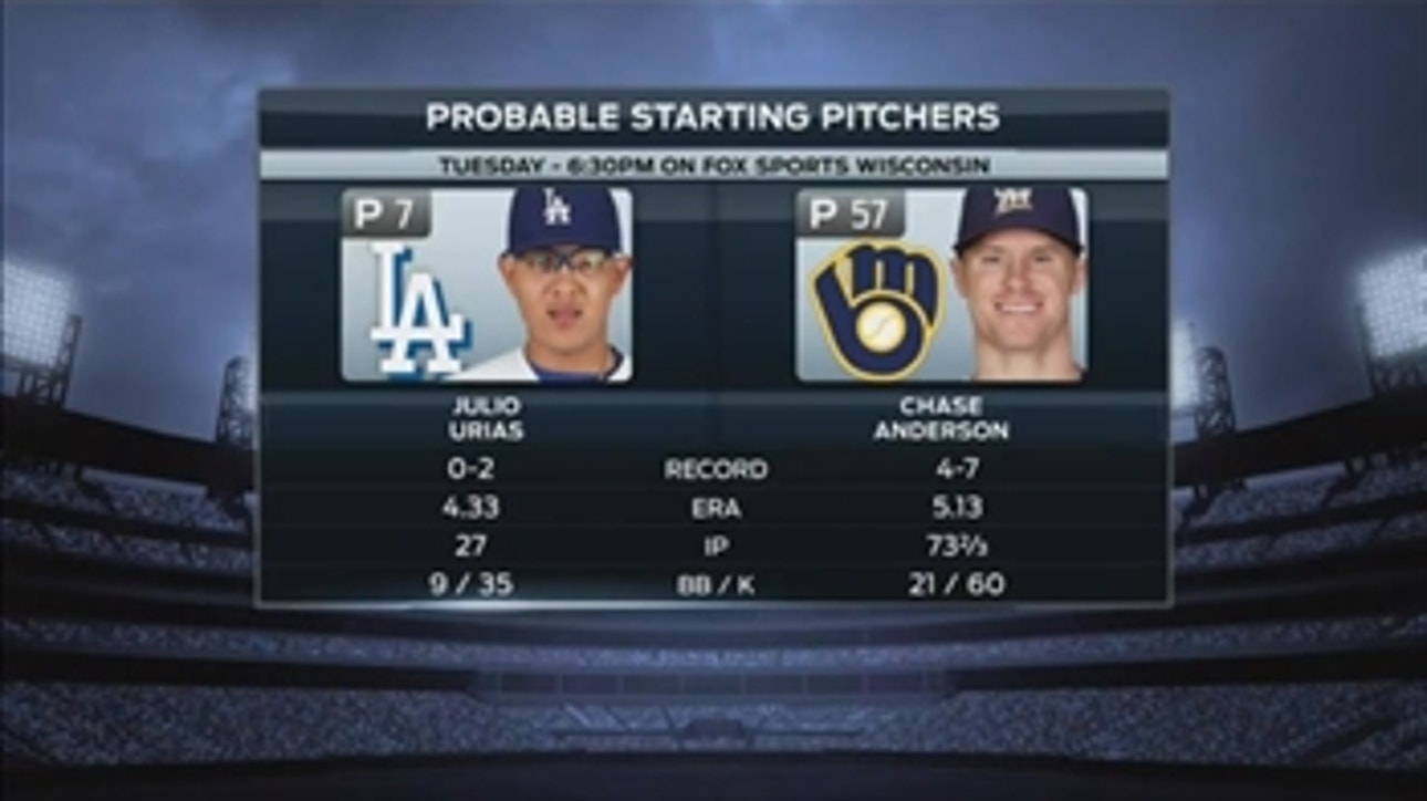 Brewers Final Pitch: Anderson's fastball will be crucial against Dodgers