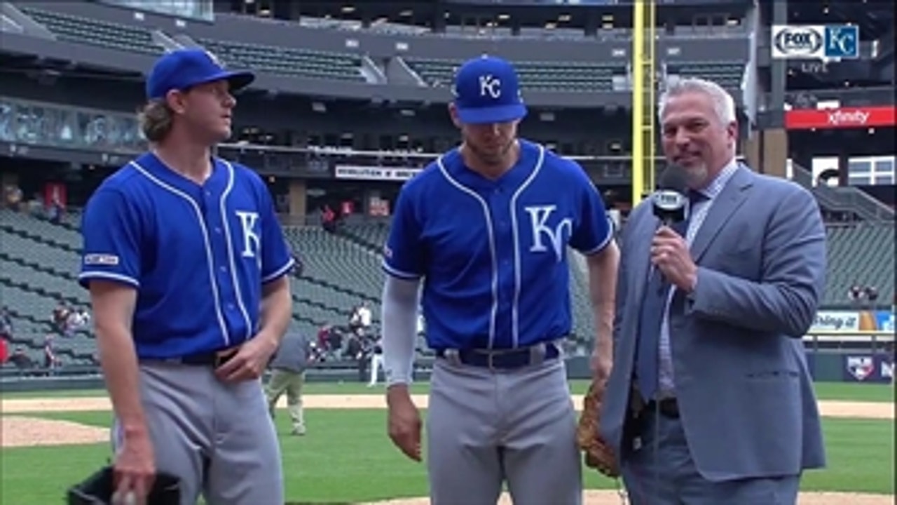 Dozier, Barlow after Royals' first road win of 2019