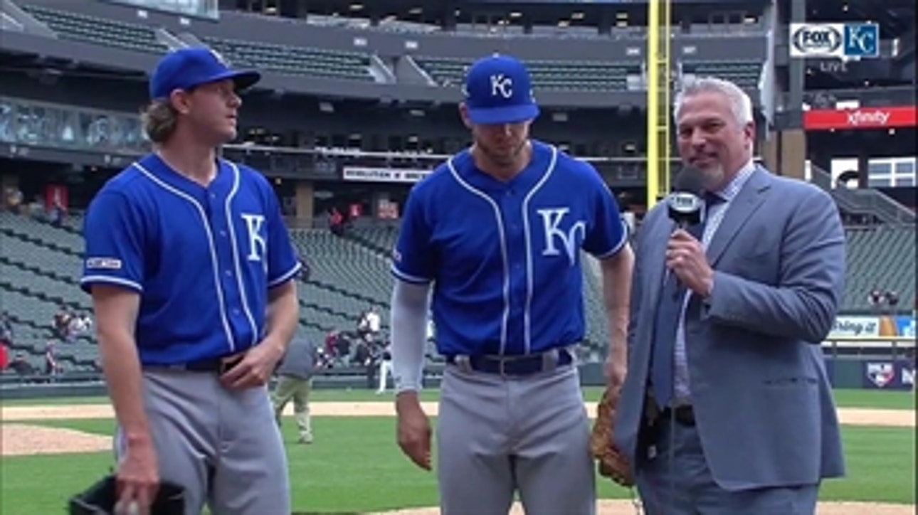 Dozier, Barlow after Royals' first road win of 2019