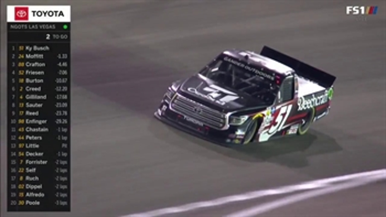 Kyle Busch goes back-to-back with NASCAR Truck Series win in Las Vegas