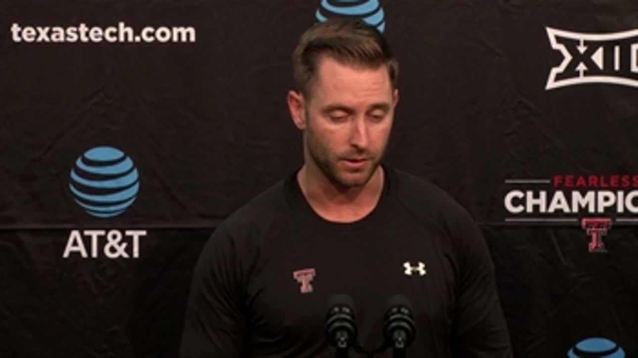 Kliff Kingsbury on 44-38 loss to Kansas State