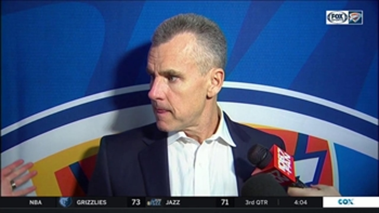 Billy Donovan: '...that was a good way to finish the trip'
