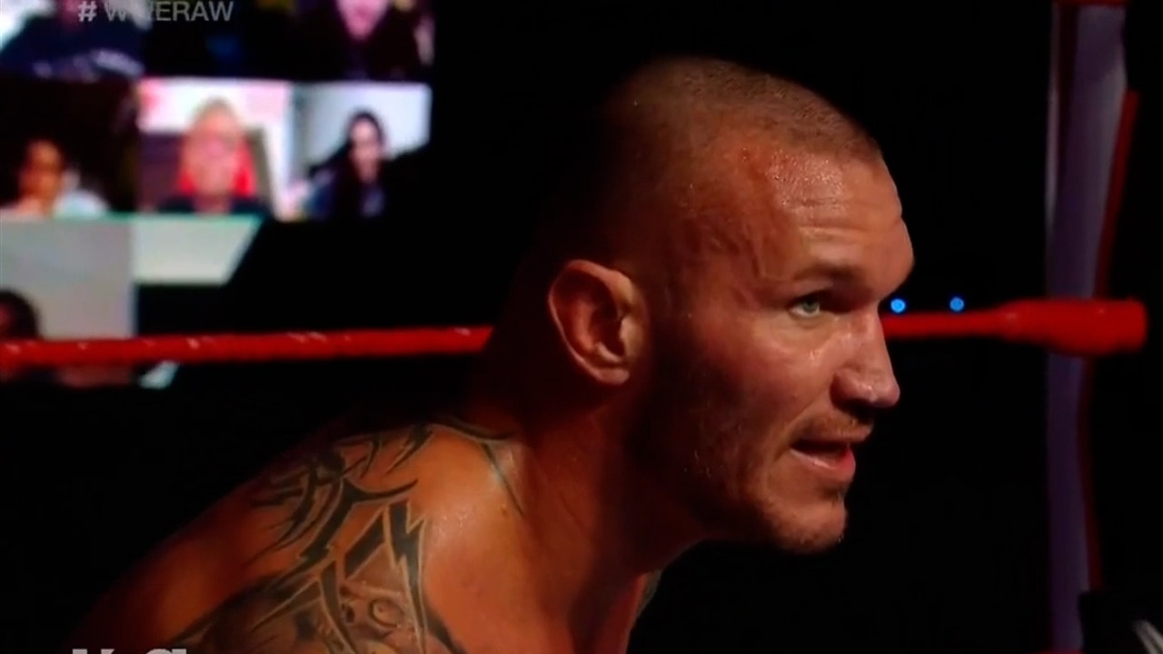 The Fiend shakes up the match as Randy Orton and AJ Styles battle for title opportunity
