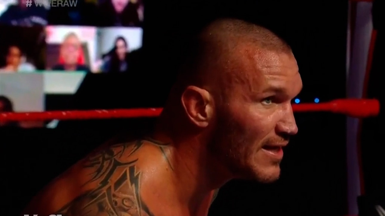 The Fiend shakes up the match as Randy Orton and AJ Styles battle for title opportunity