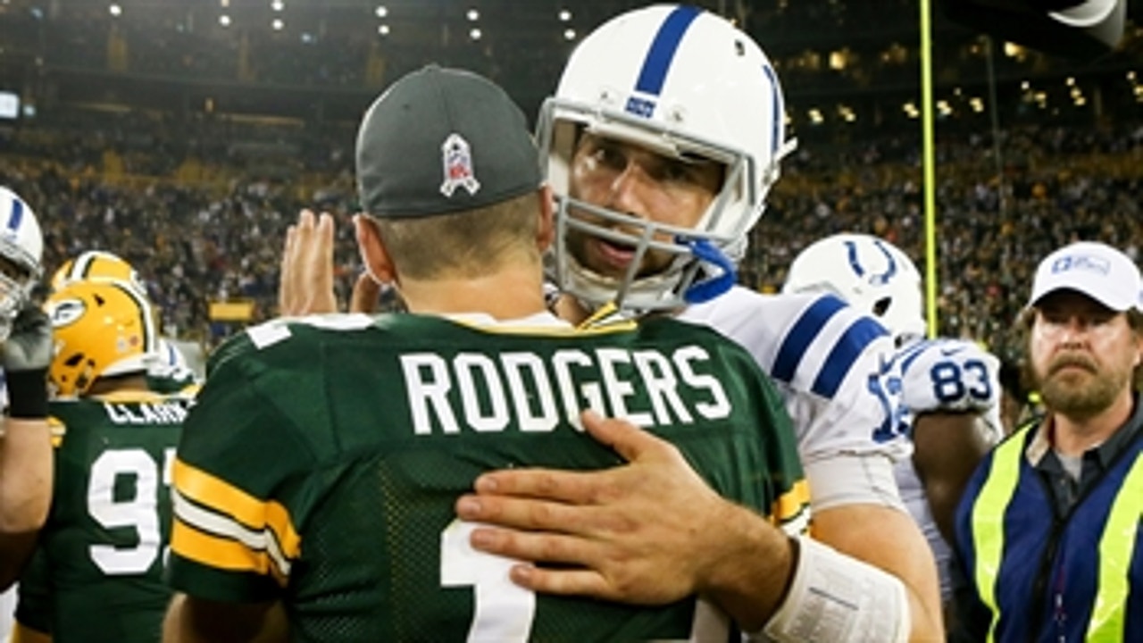 Skip Bayless and Shannon Sharpe disagree about Aaron Rodgers' comments on Colts fans