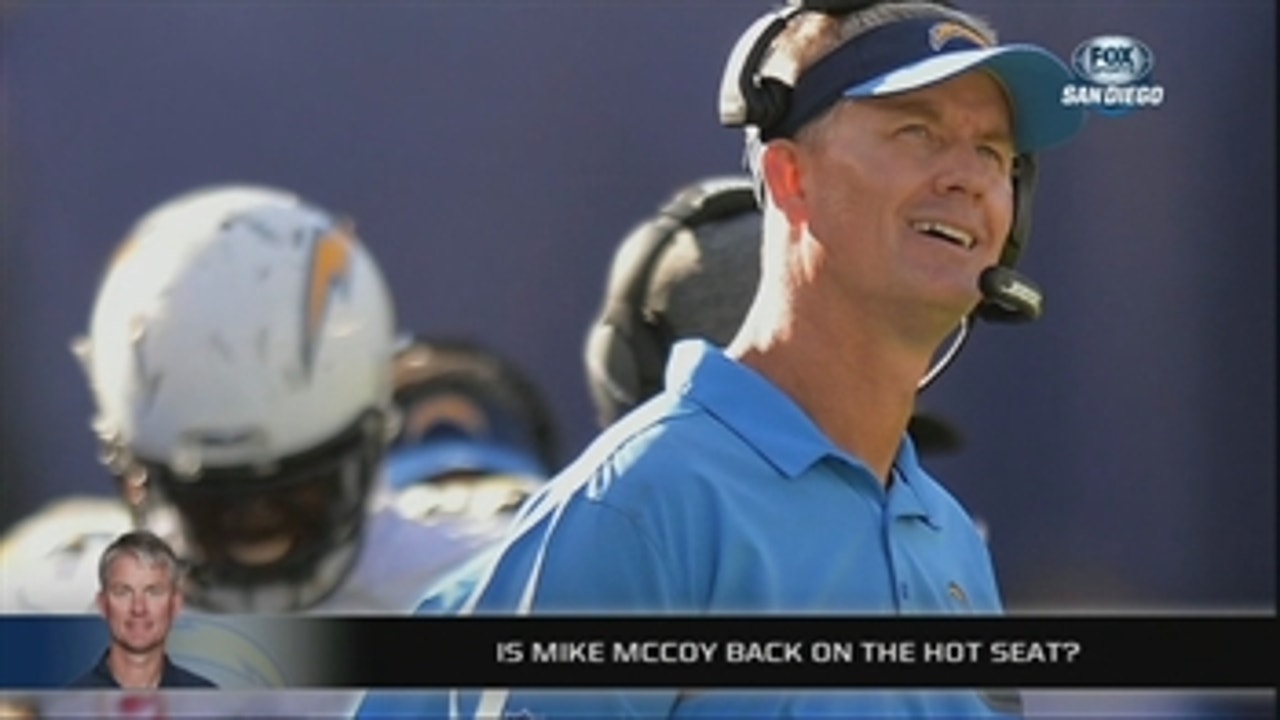 Is Chargers' head coach Mike McCoy back on the hot seat?