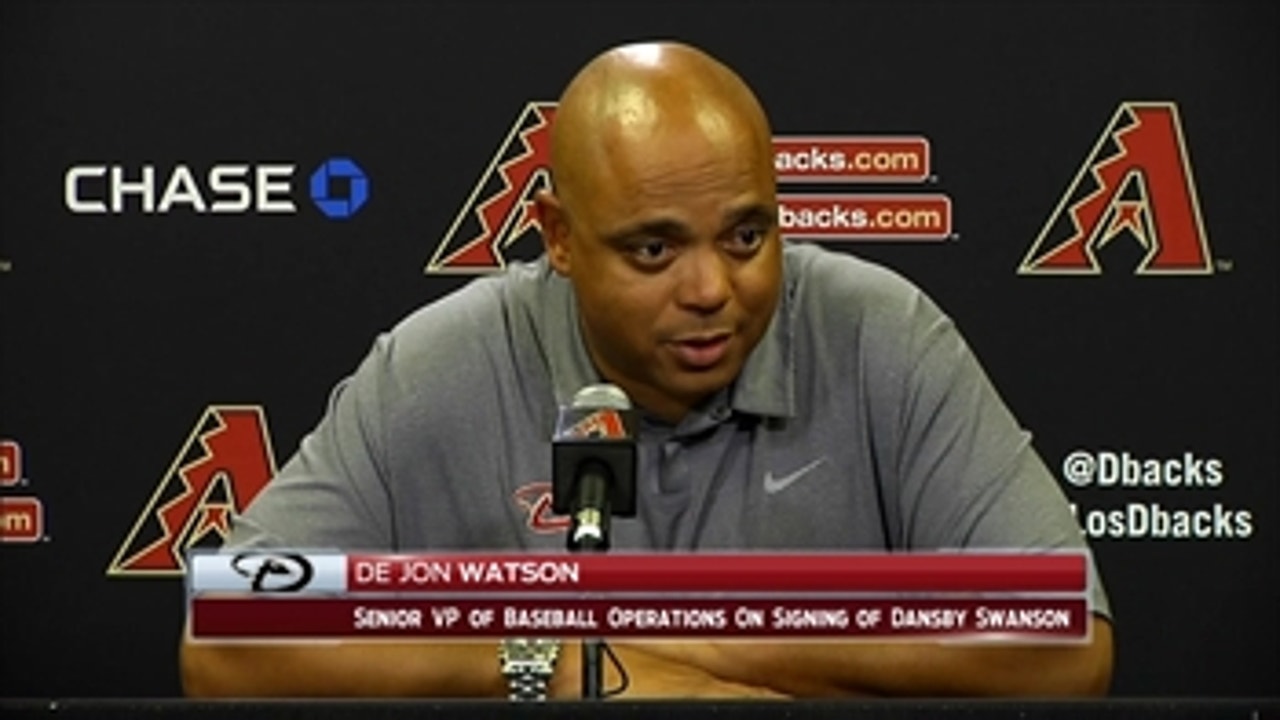 De Jon Watson on signing Dansby Swanson