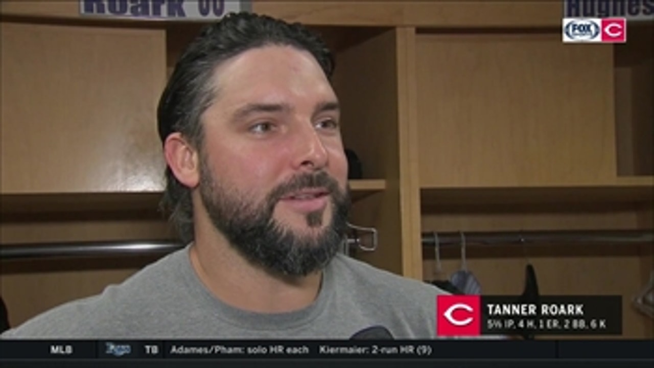 Tanner Roark felt strong, had everything working vs. Angels