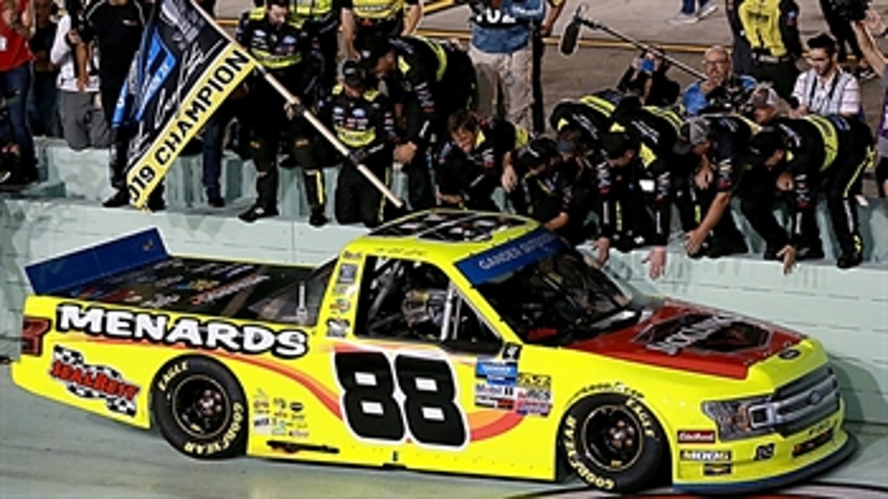FINAL LAPS: Matt Crafton wins his third Trucks Series Championship.