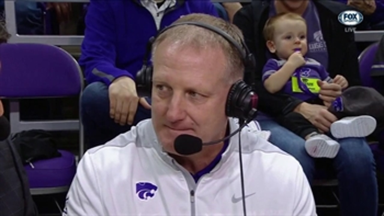 Chris Klieman on the K-State fan base: 'They're crazy'