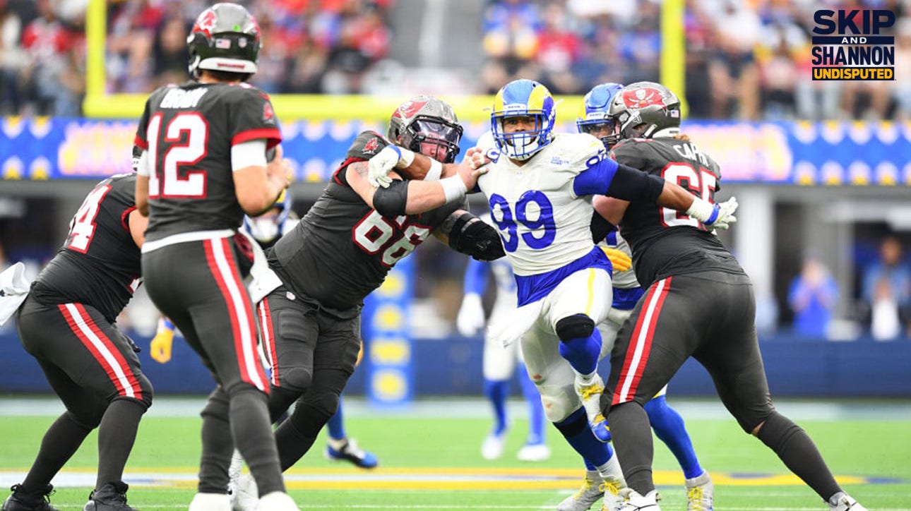 Shannon Sharpe likes Rams Aaron Donald's confidence heading into NFC divisional round game vs. Bucs I UNDISPUTED