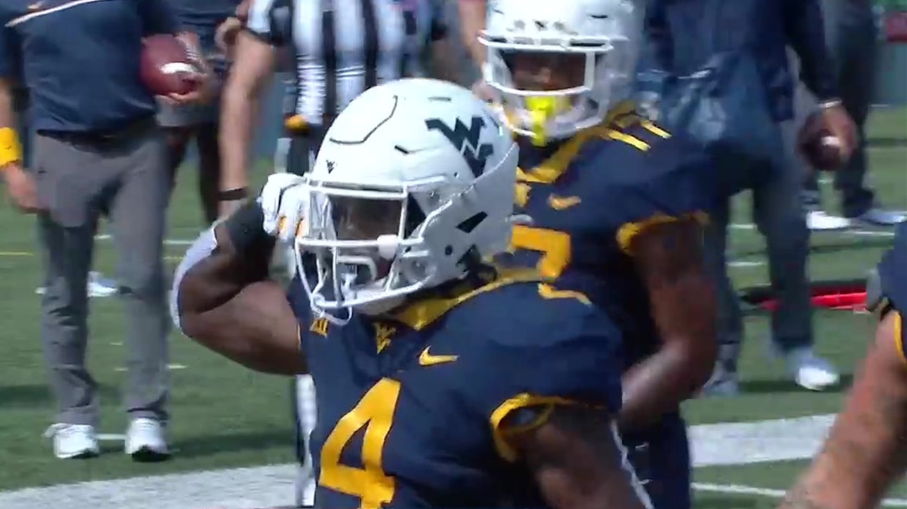 West Virginia dominates ground game with Leddie Brown, Alec Sinkfield combining for four touchdowns